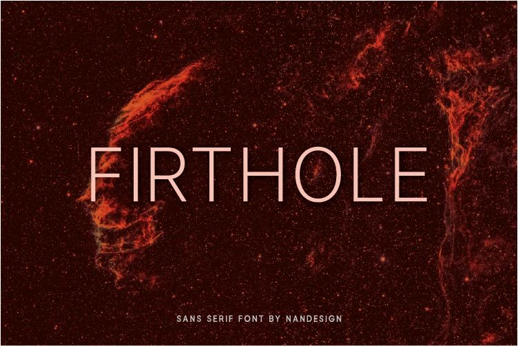 Firthole Font