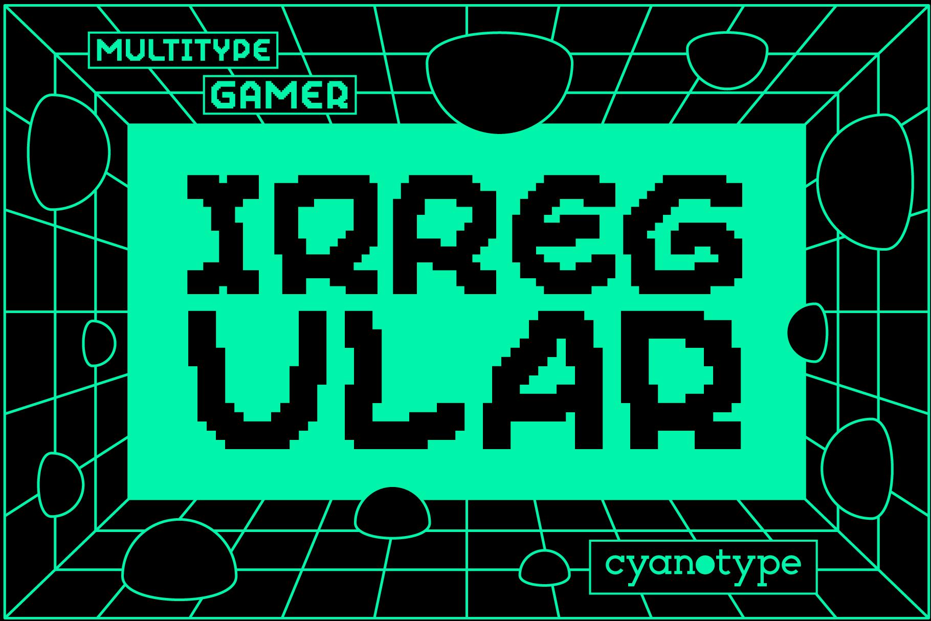 Gamer Irregular Font