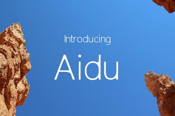 Aidu Font