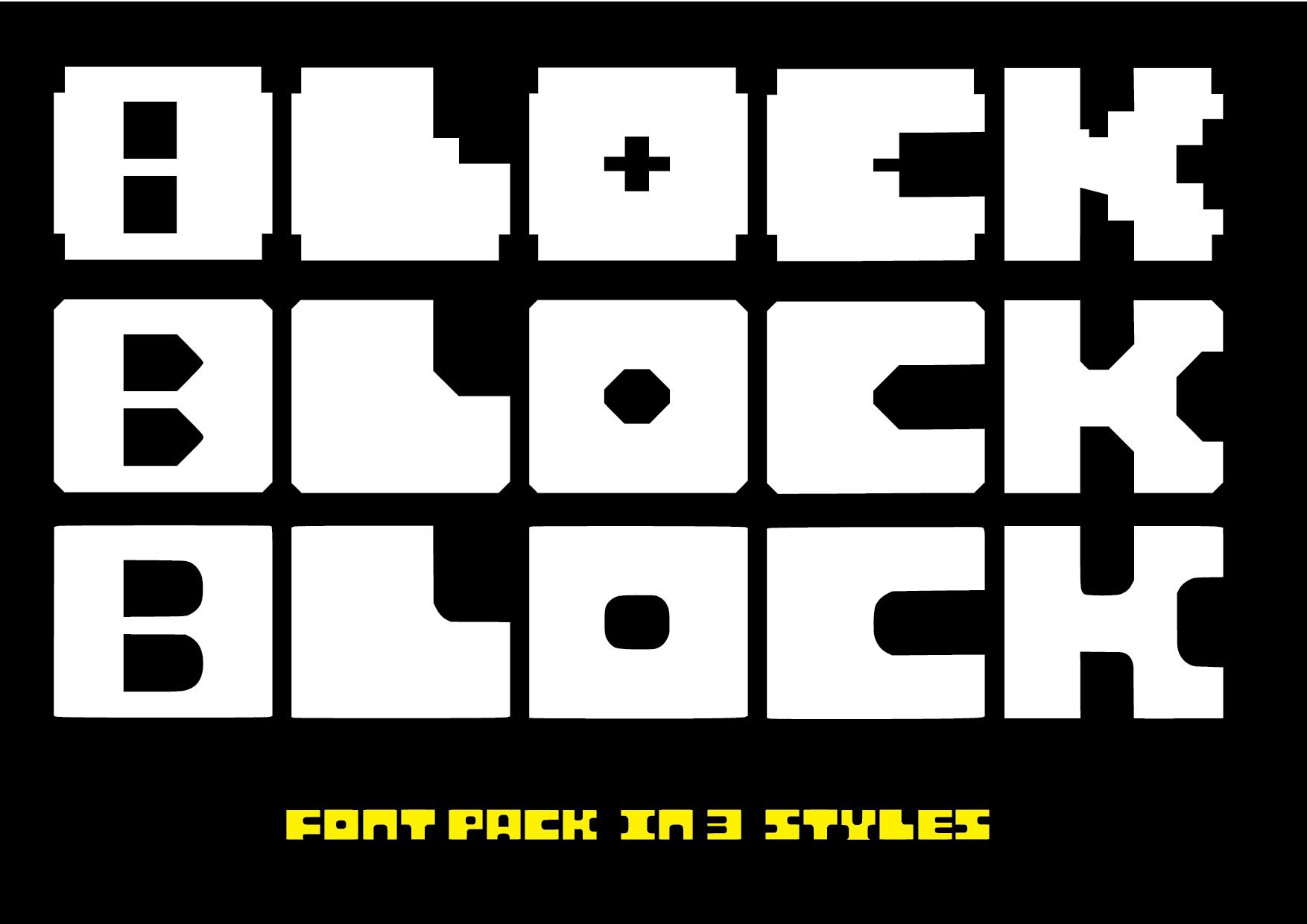 Block Font