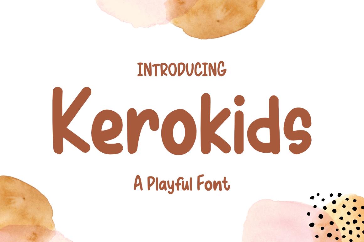 Kerokids Font