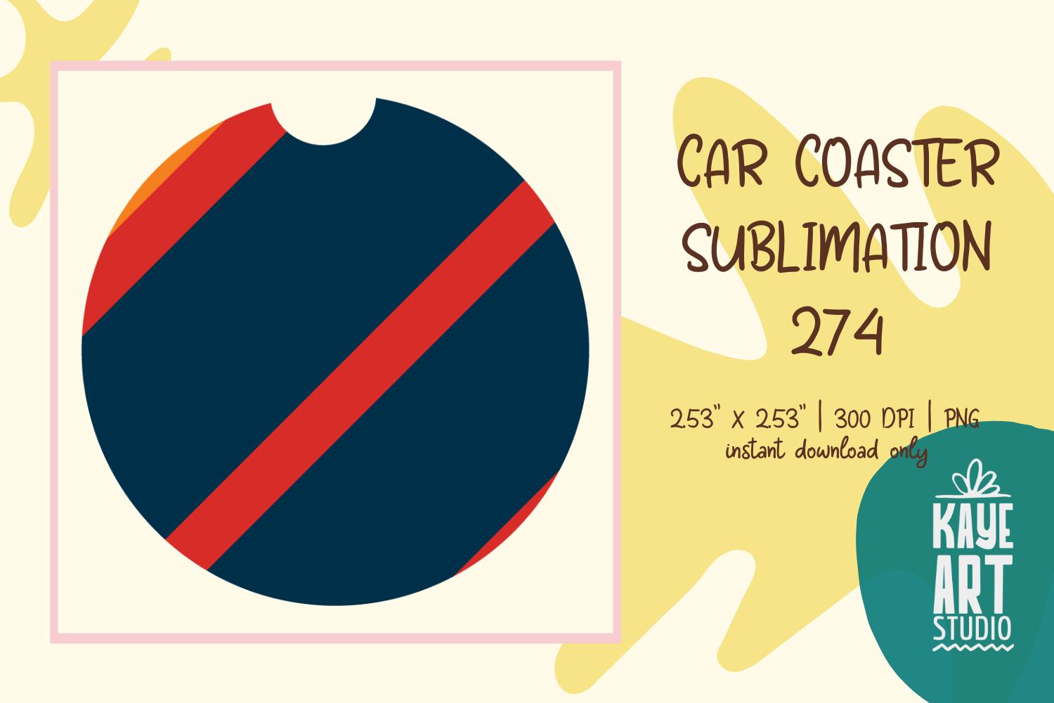 Car Coaster Sublimation PNG 274