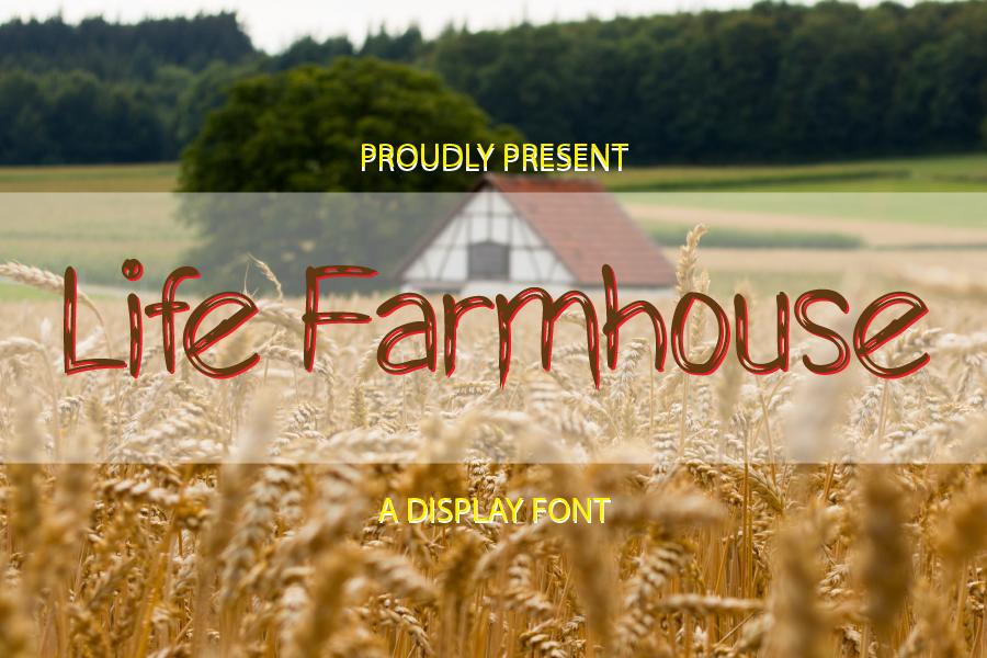 Life Farmhouse Font