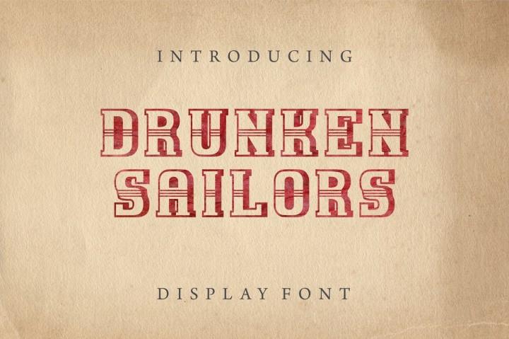 Drunken Sailors Font