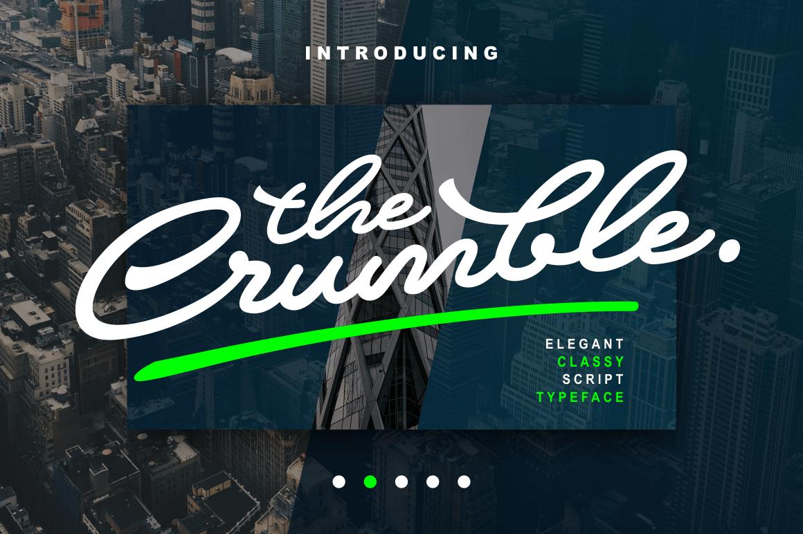 Crumble Font
