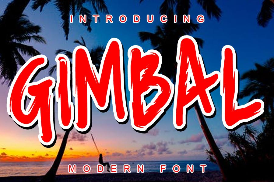 Gimbal Font