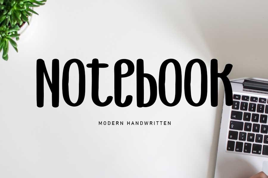 Notebook Font