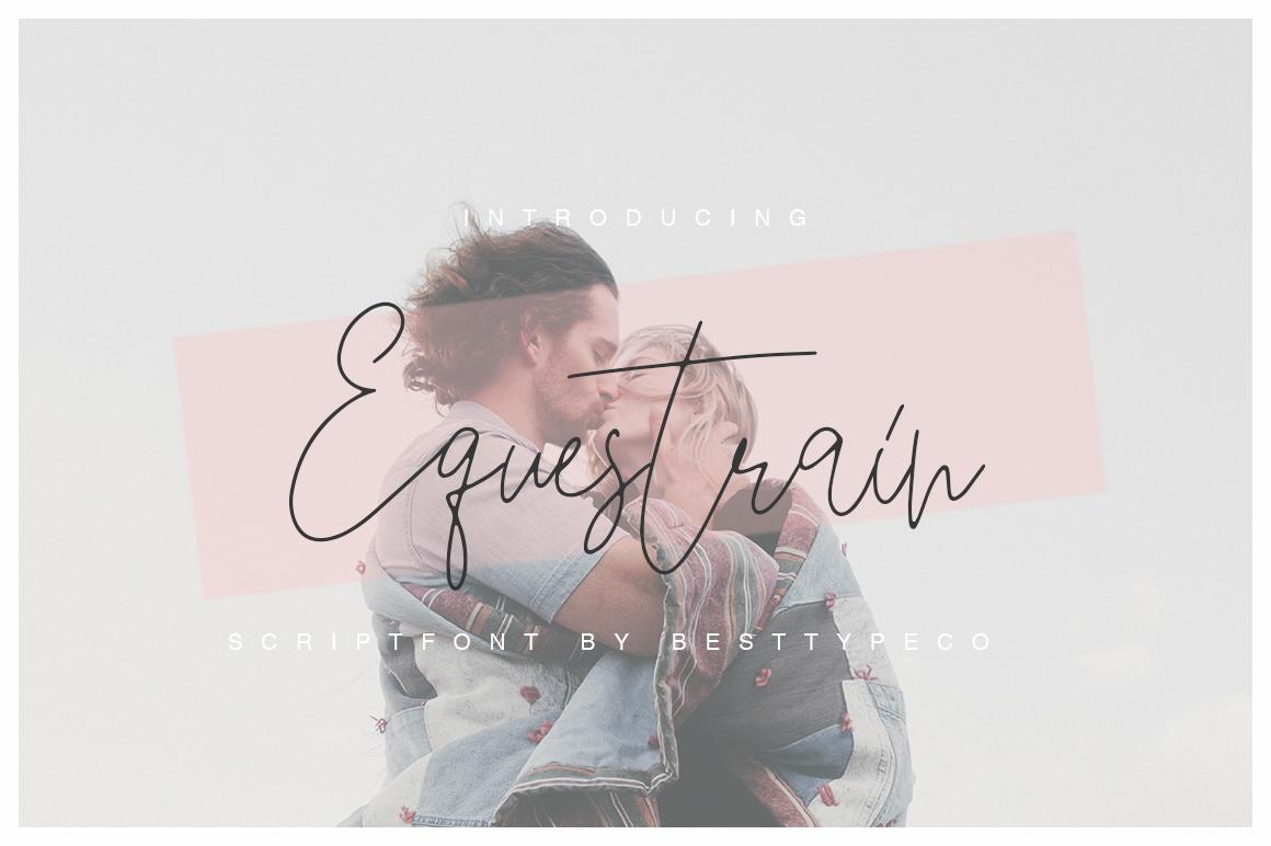 Equestrain Font