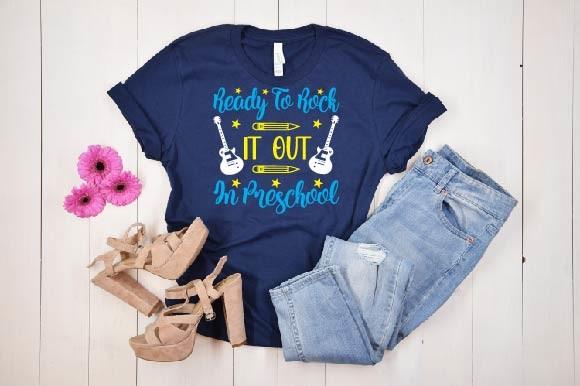 Ready to Rock It out in Preschool Svg
