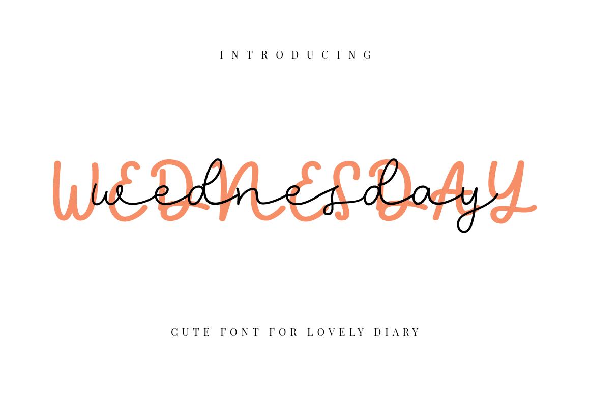 Wednesday Font