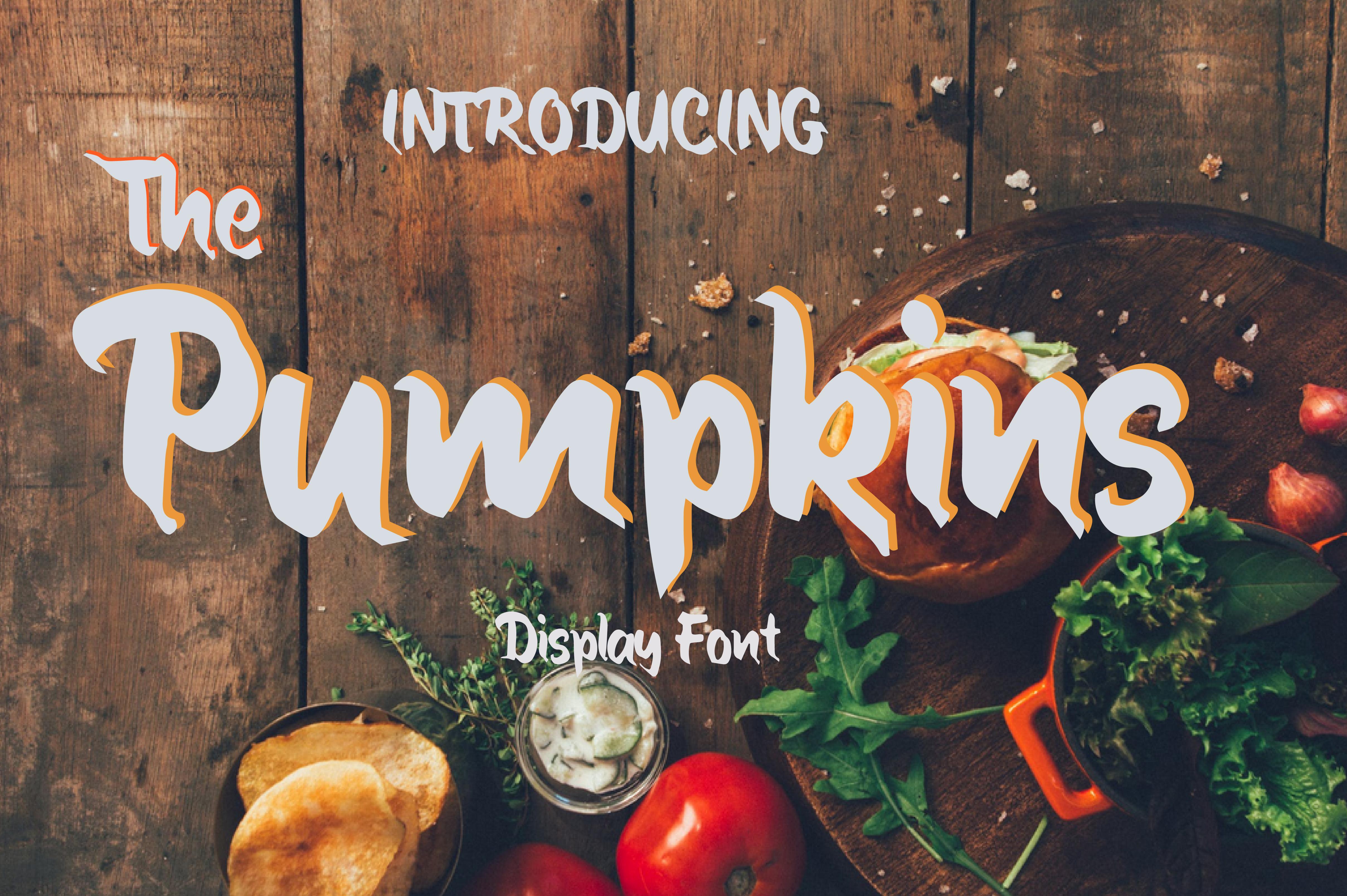 Pumpkins Font