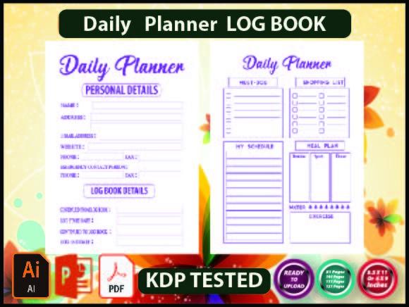 Daily Planner 2022 8.5x11