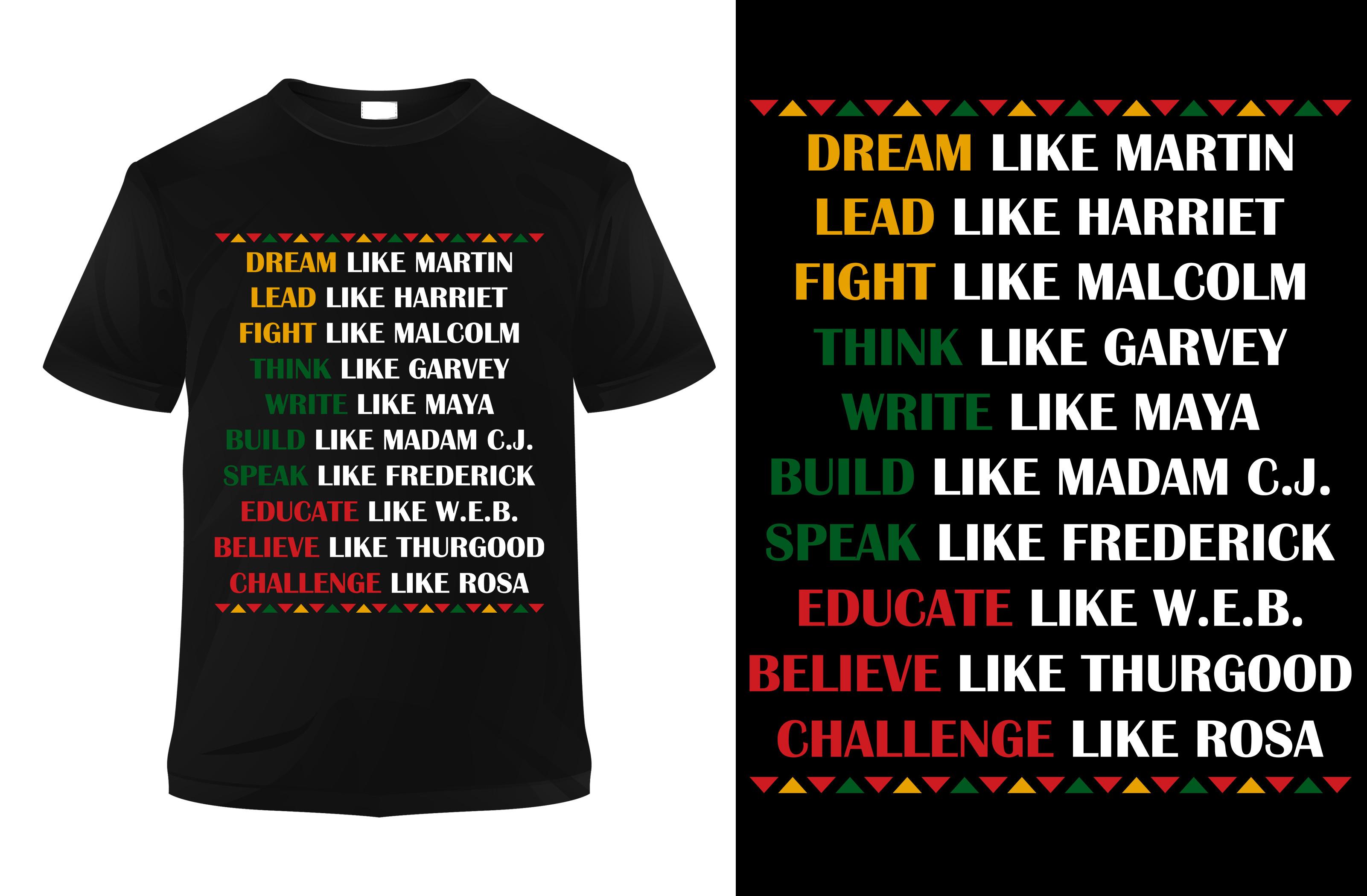 Dream Like Martin Black History Month