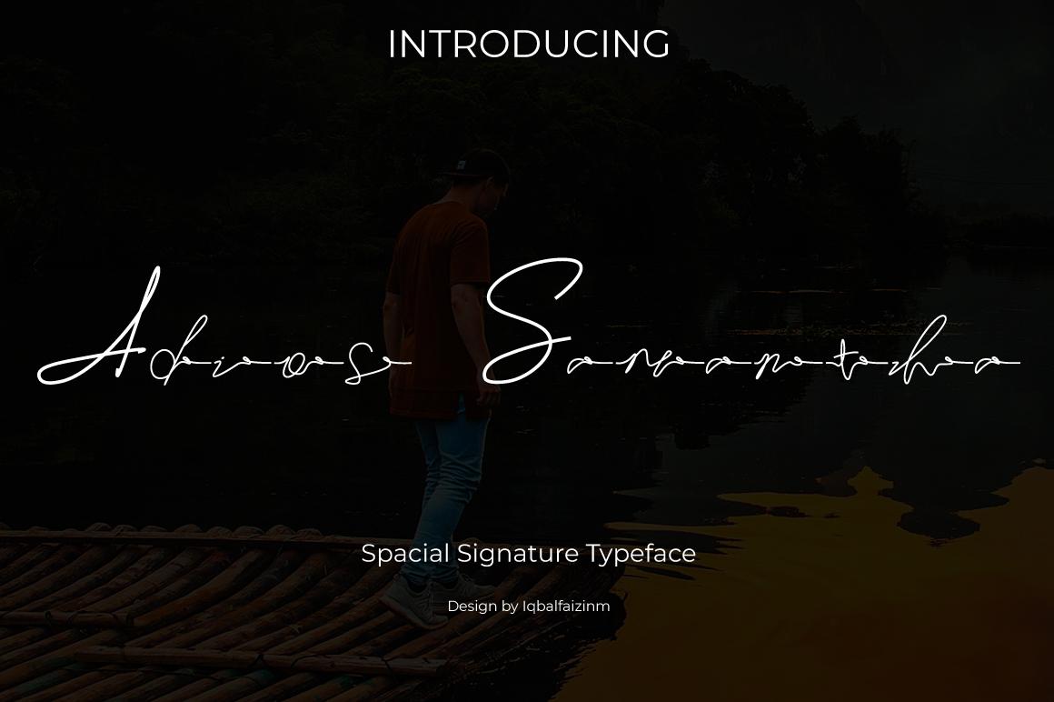 Adios Samantha Font