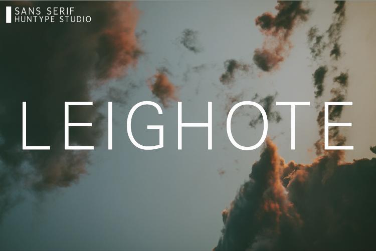 Leighote Font