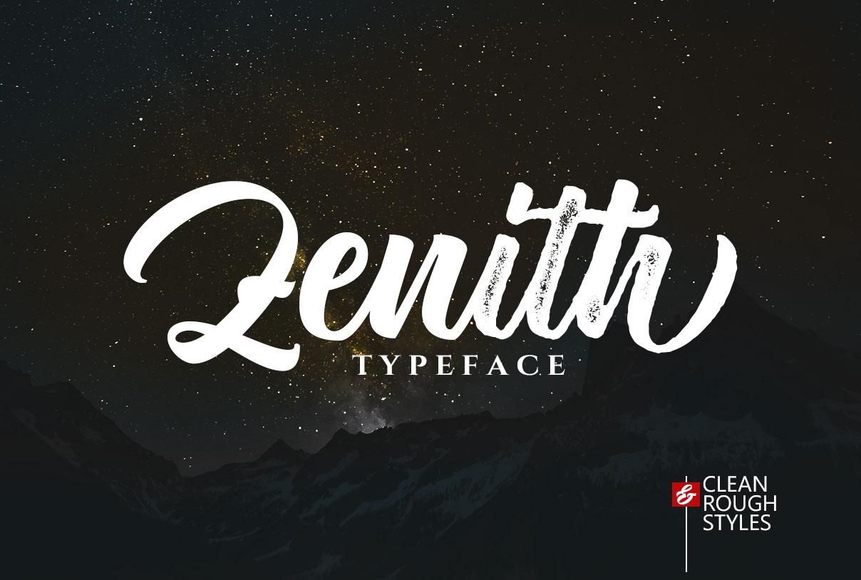Zenith Script Font