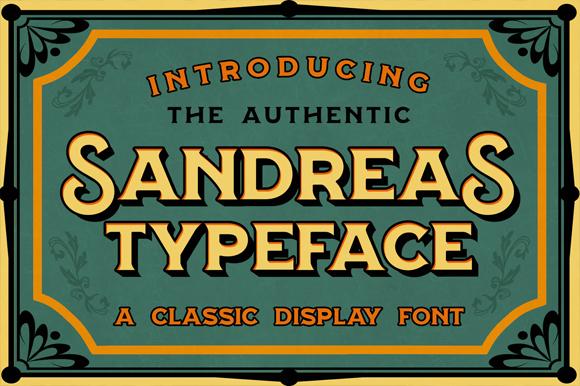 Sandreas Font