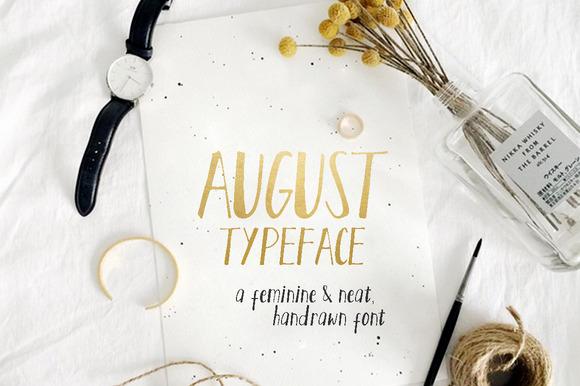 August Font