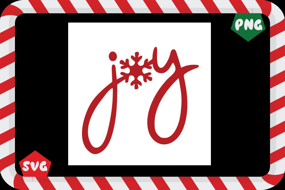 Joy Christmas Svg