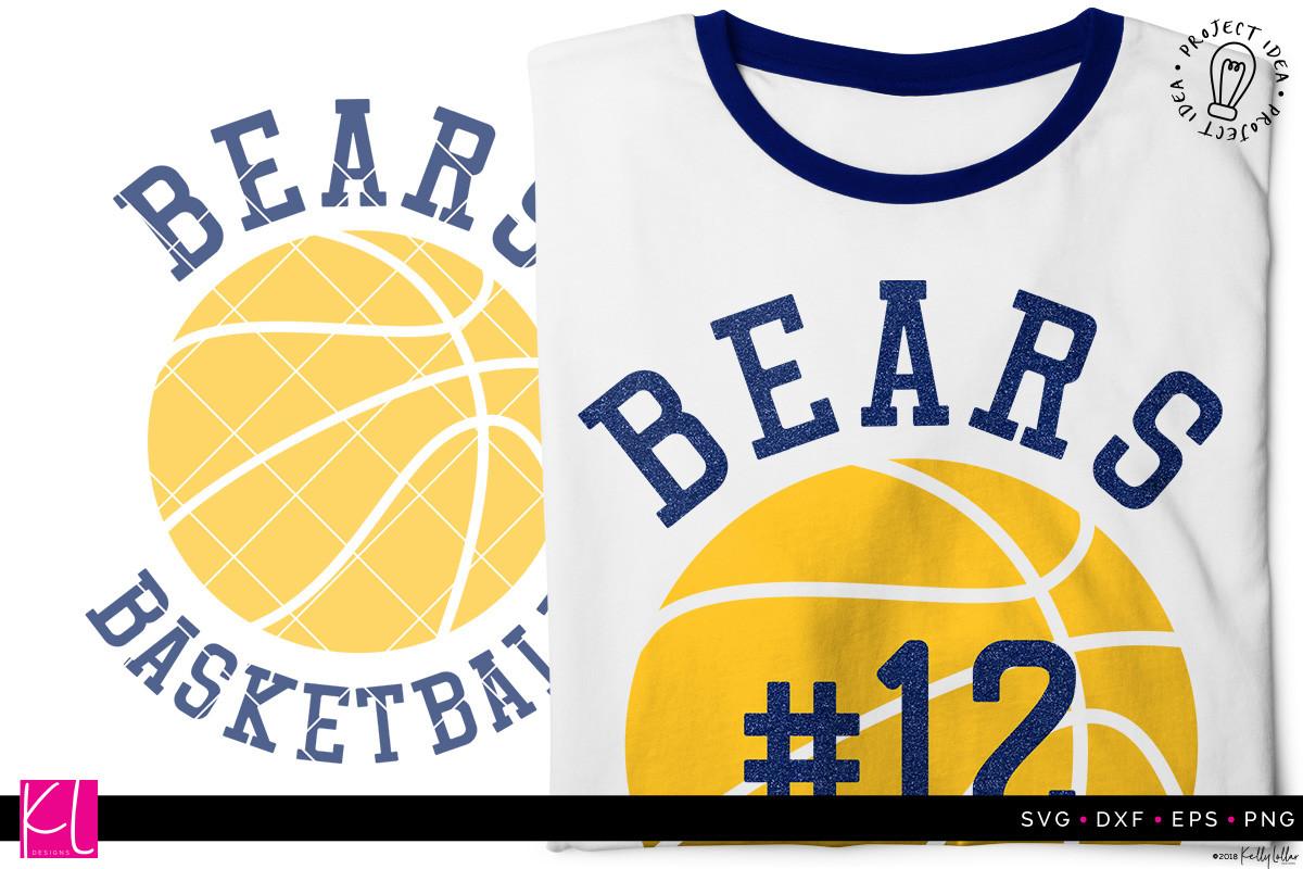 Bears Basketball Border