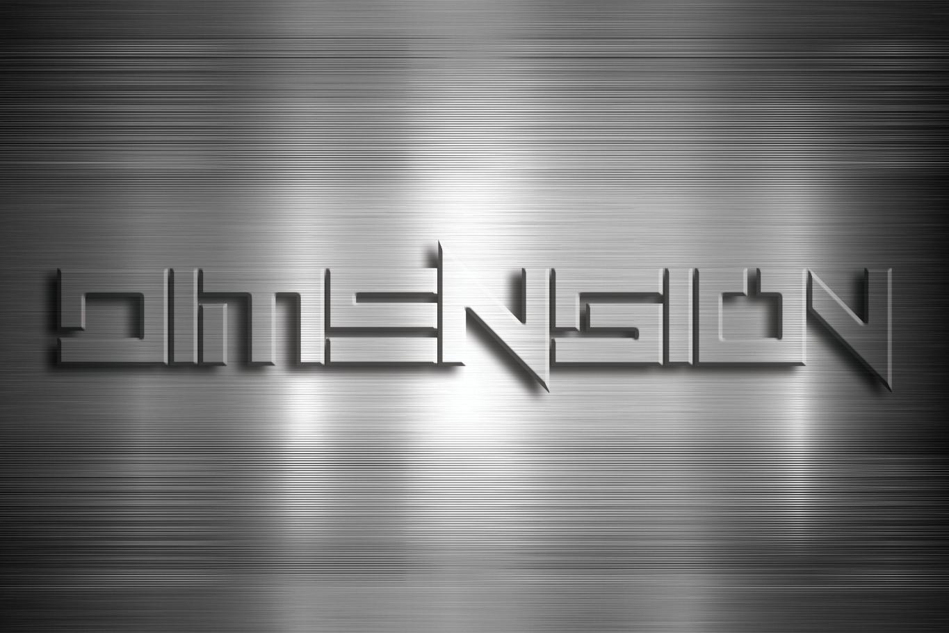 Dimension Font