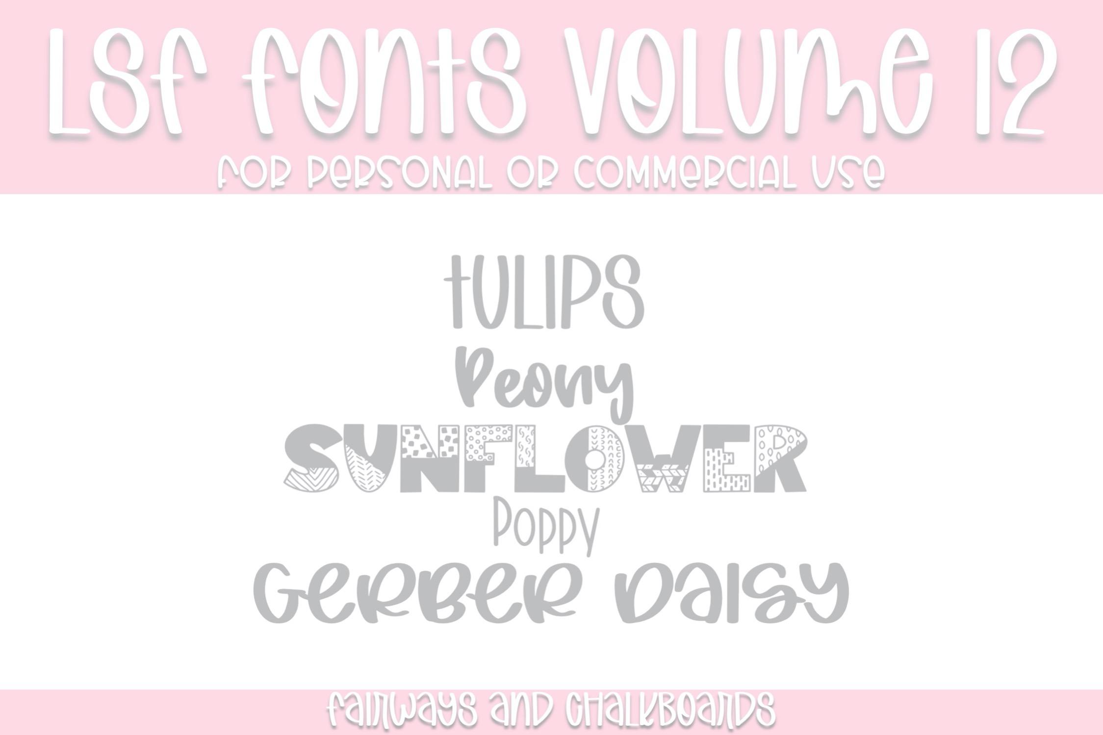 LSF Volume 12 Font