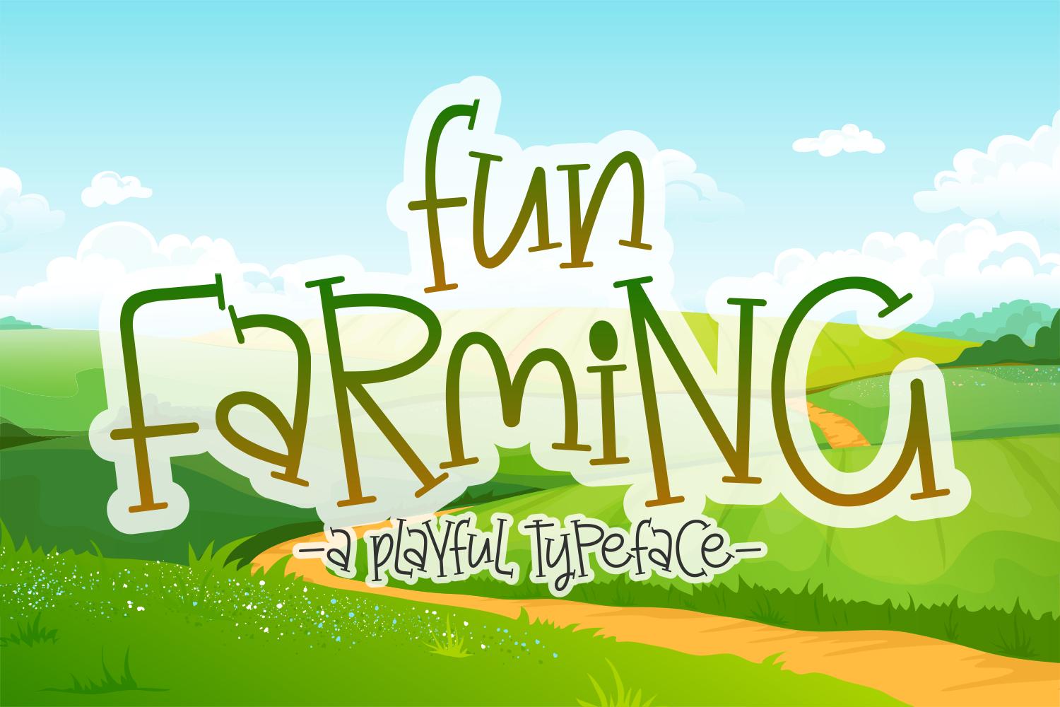 Fun Farming Font