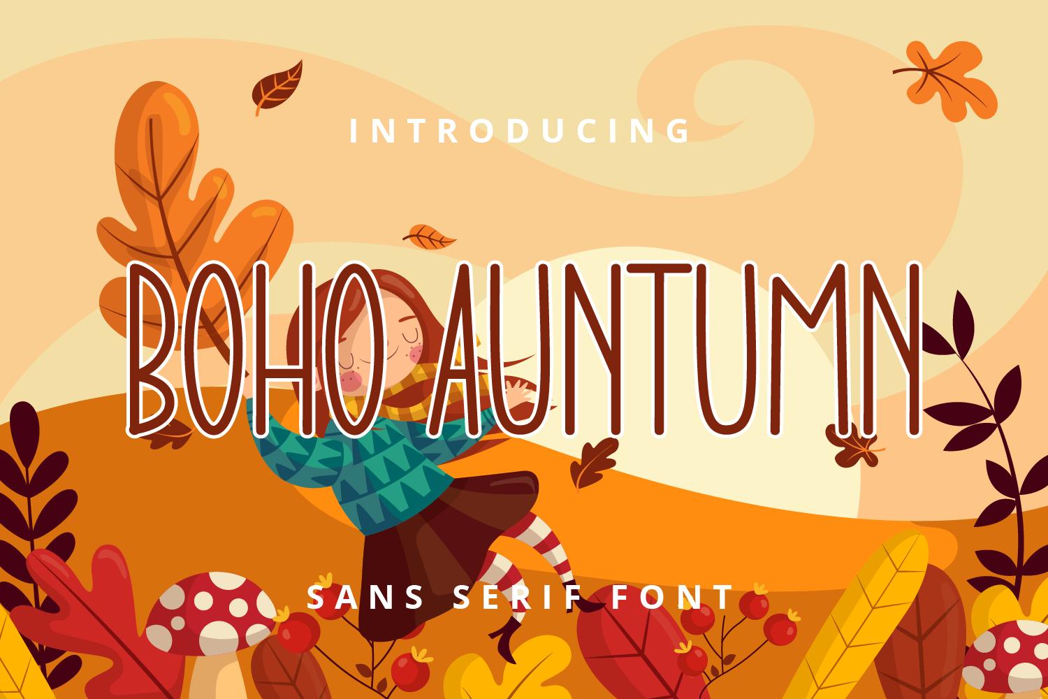 Boho Auntumn Font