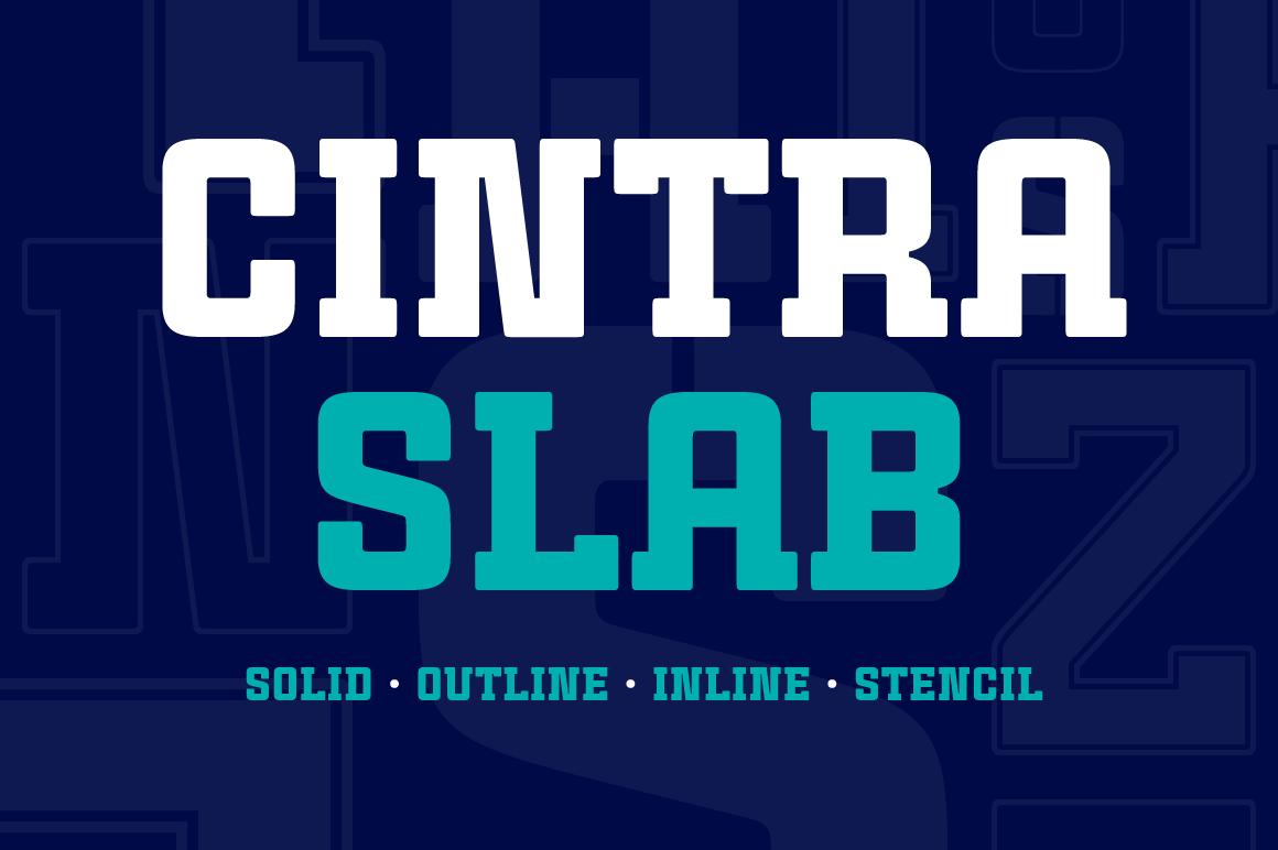 Cintra Slab Family Font