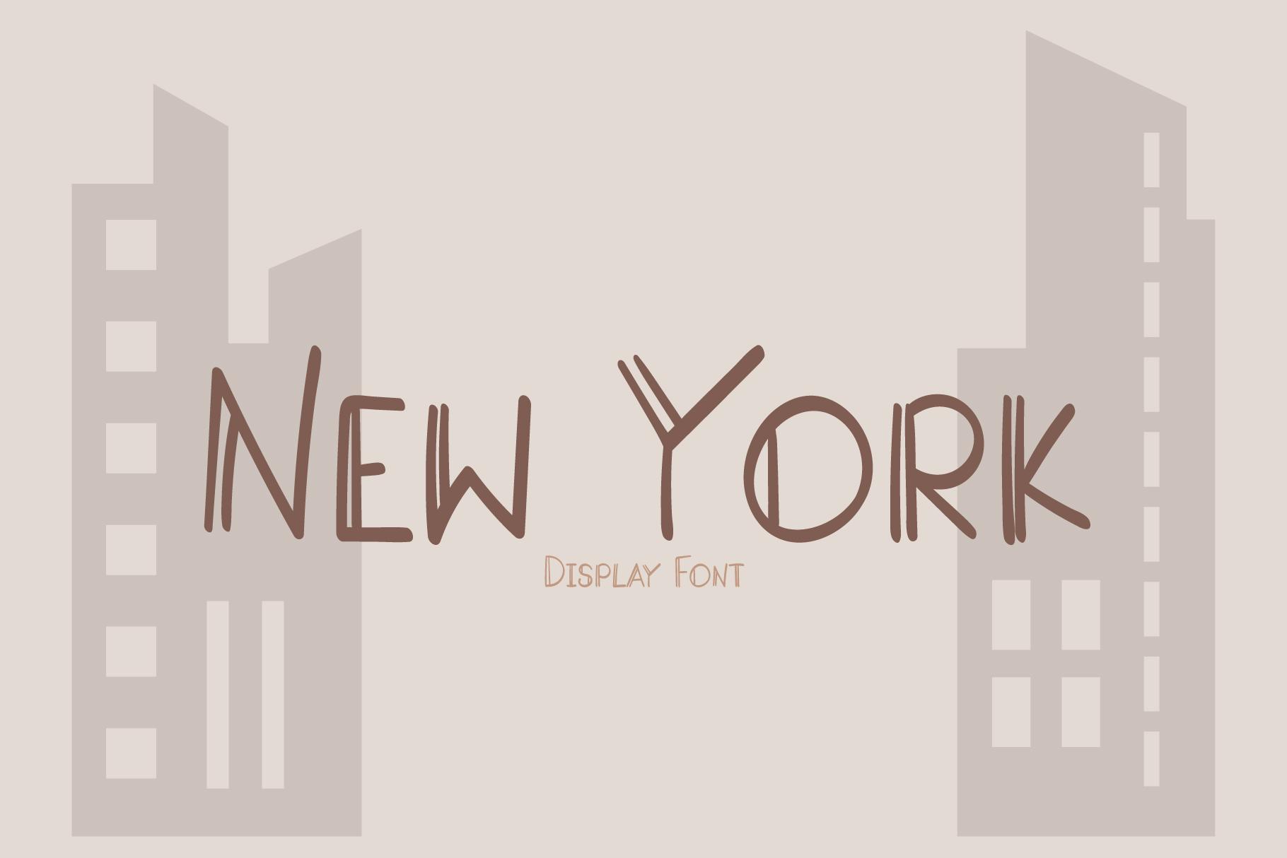 New York Font