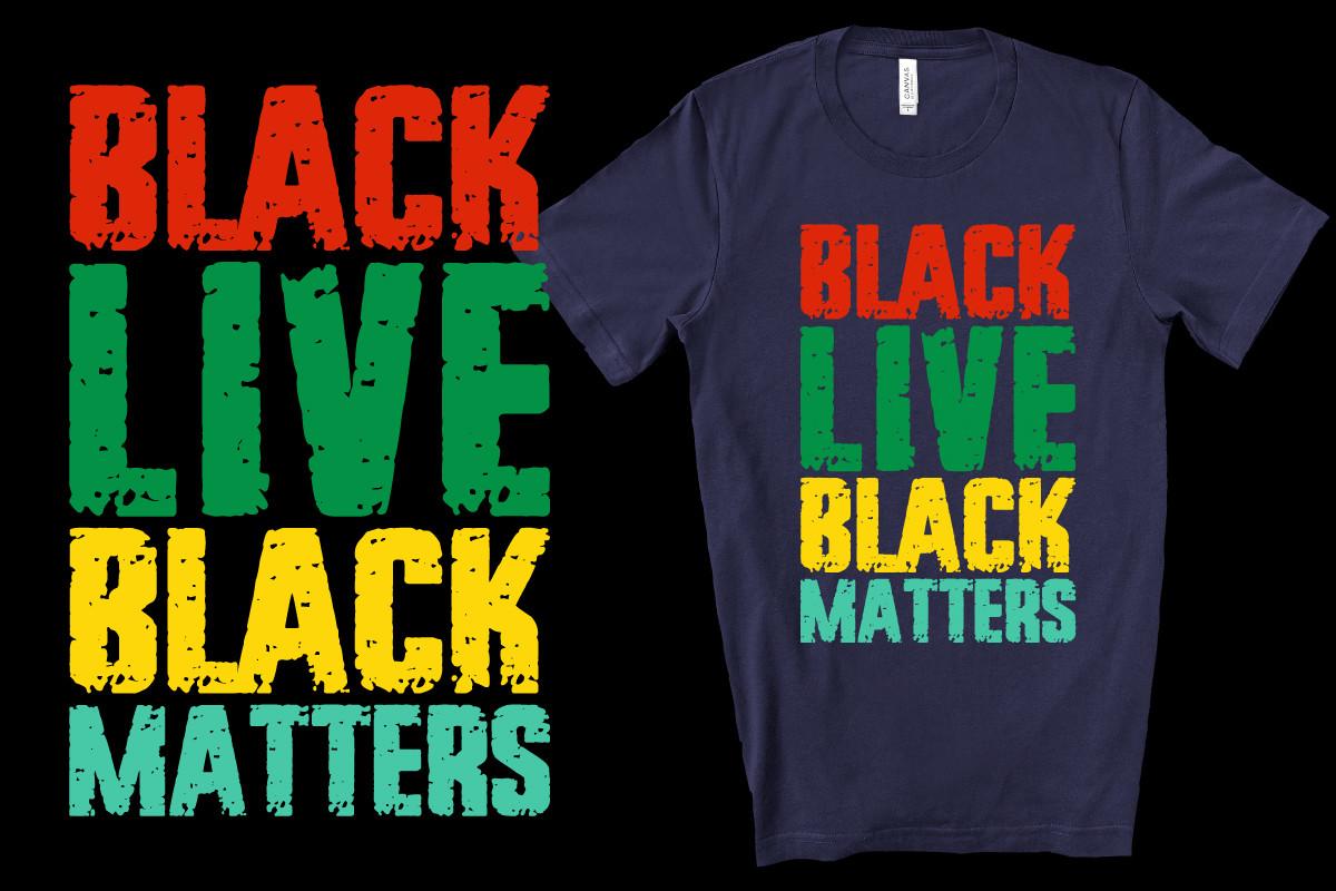 Black History T-Shirt Design