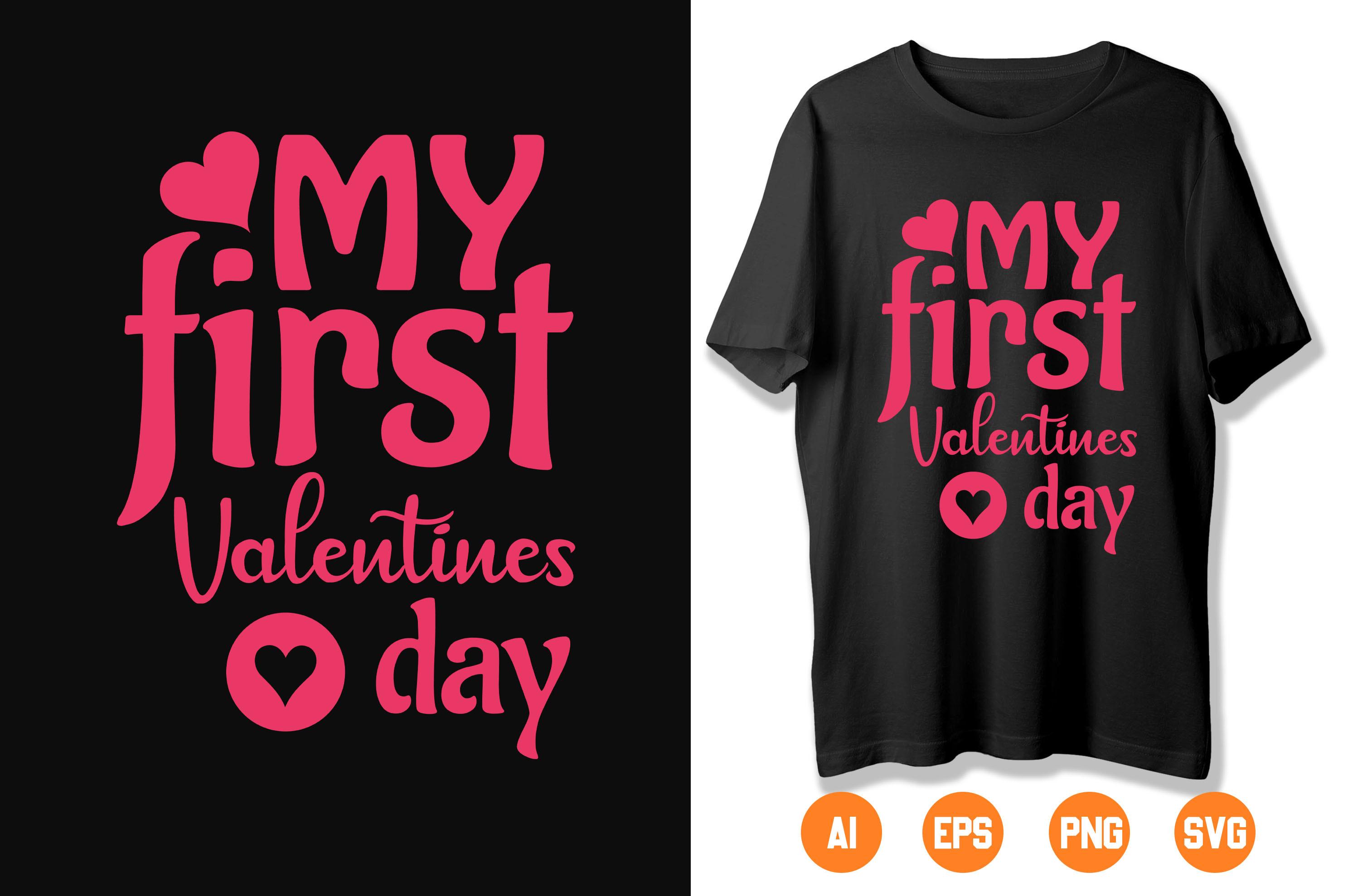 Valentines Day T-shirt Design 1