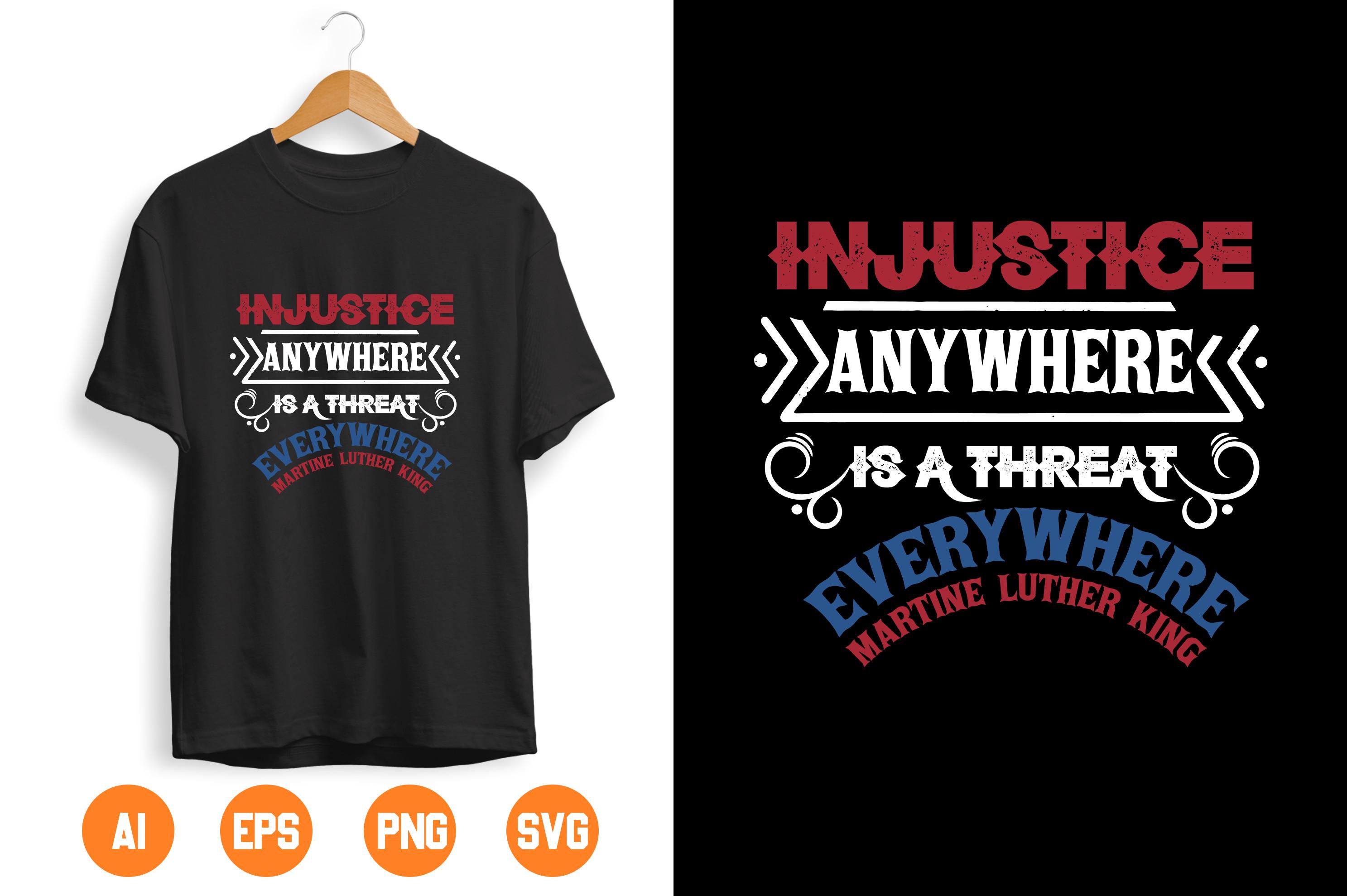 INJUSTICE ANYWHERE is a THREAT EVERYWHERE