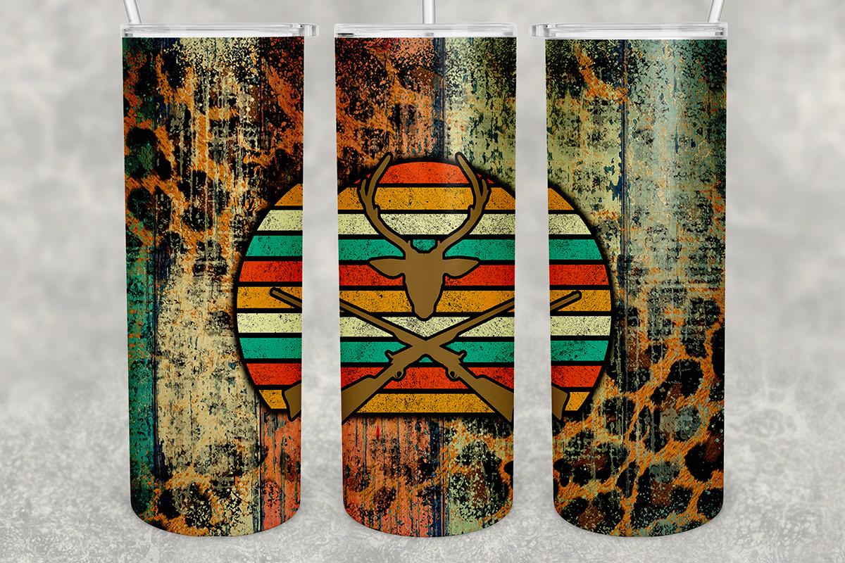 Camp Deer 20 Oz Skinny Tumbler