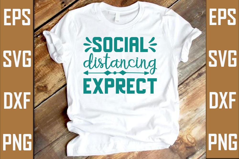 Stay Home Svg Design, Social Distancing