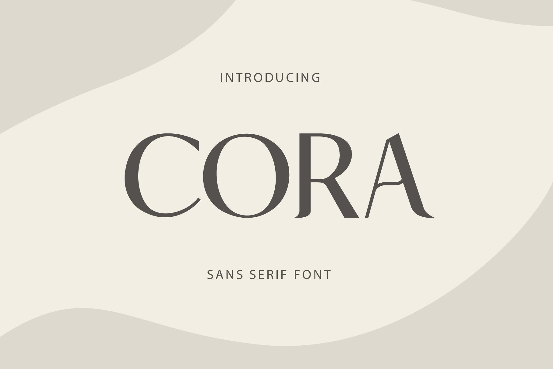 Cora Font
