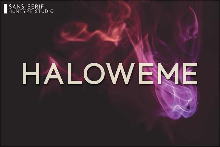 Haloweme Font