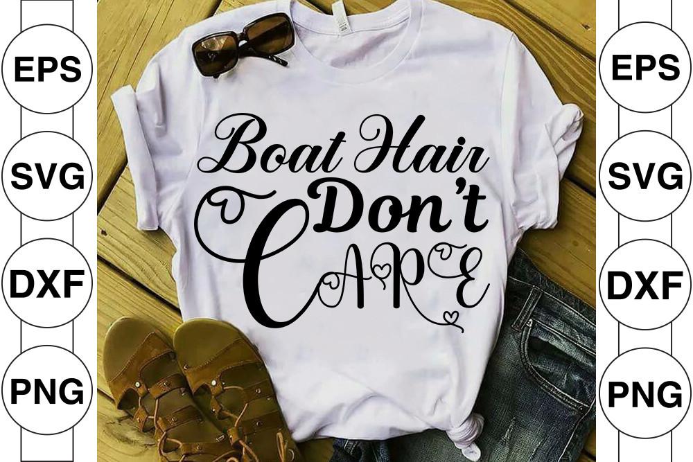 BOAT HAIR DON’T CARE