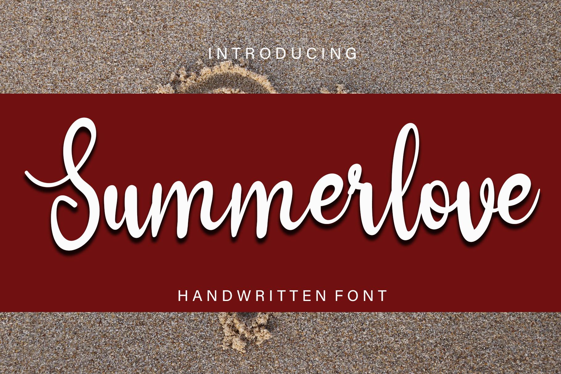 Summerlove Font