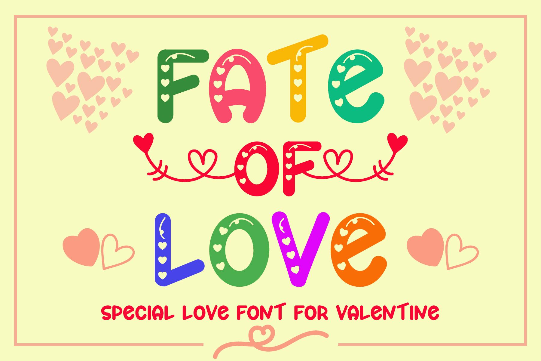Fate of Love Font