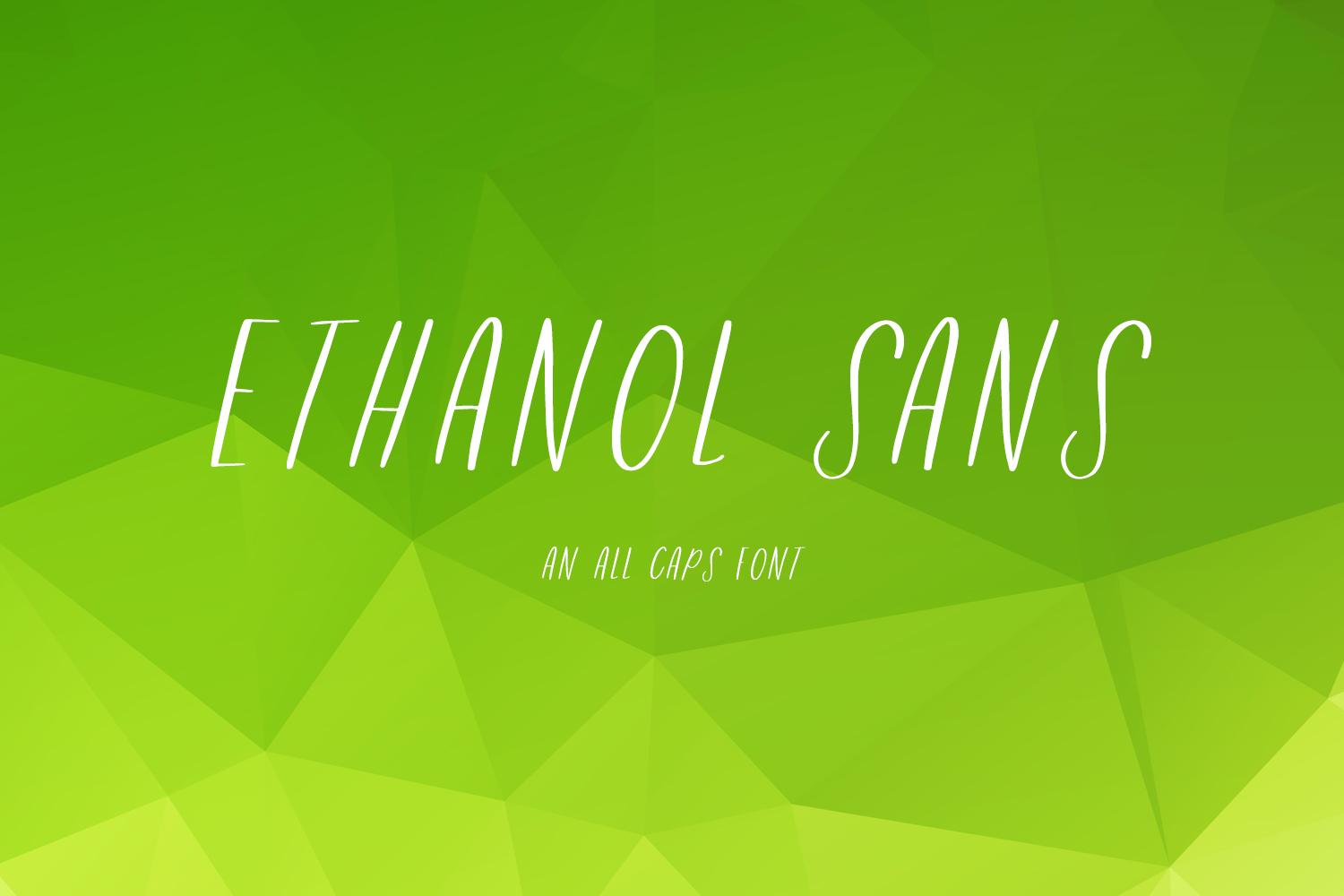Ethanol Font
