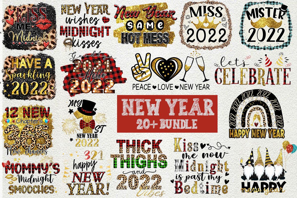 New Year Eva Sublimation Bundle