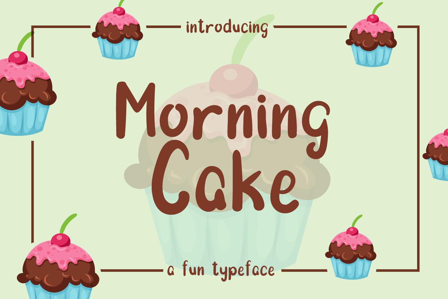 Morning Cake Font