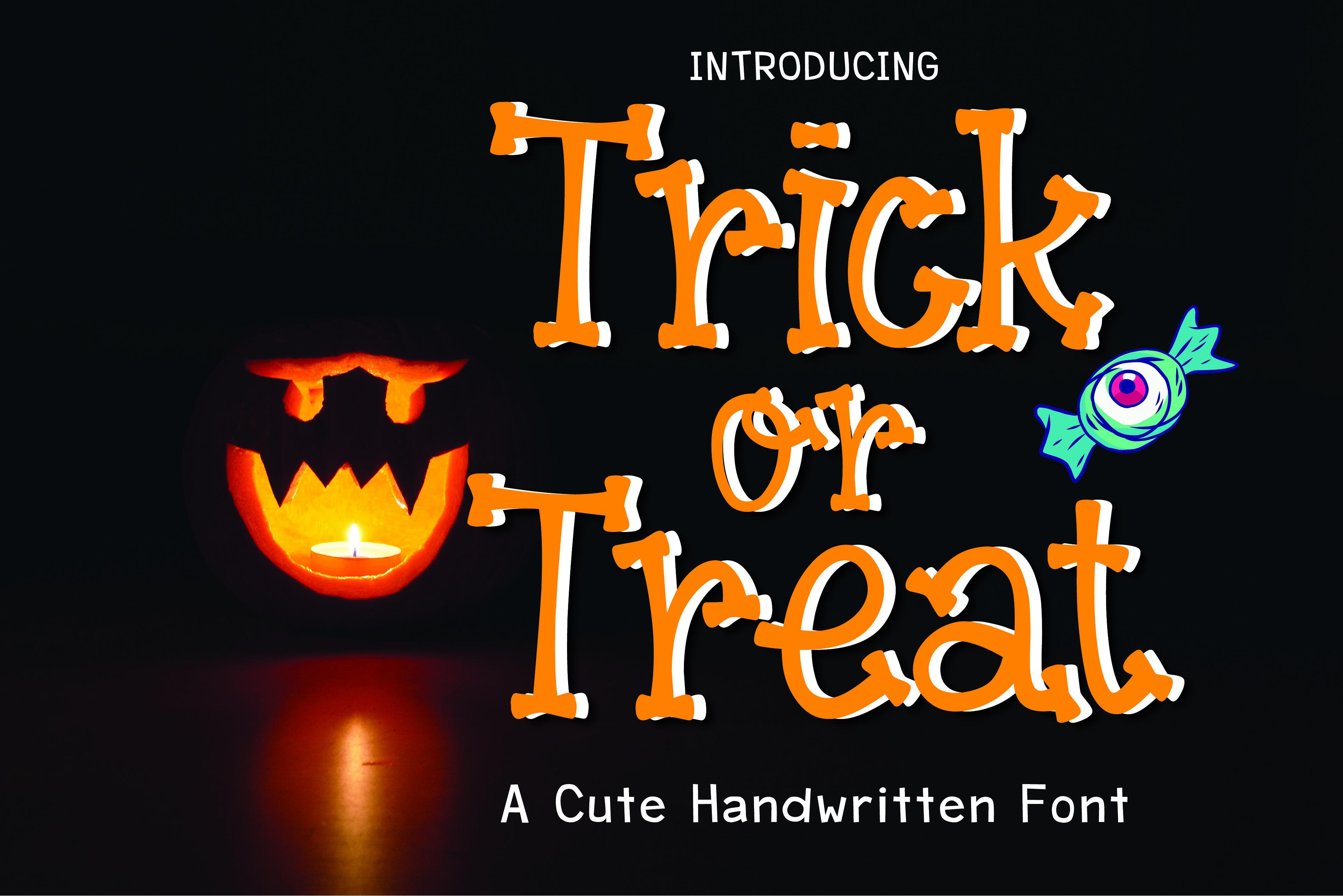 Trick or Treat Font