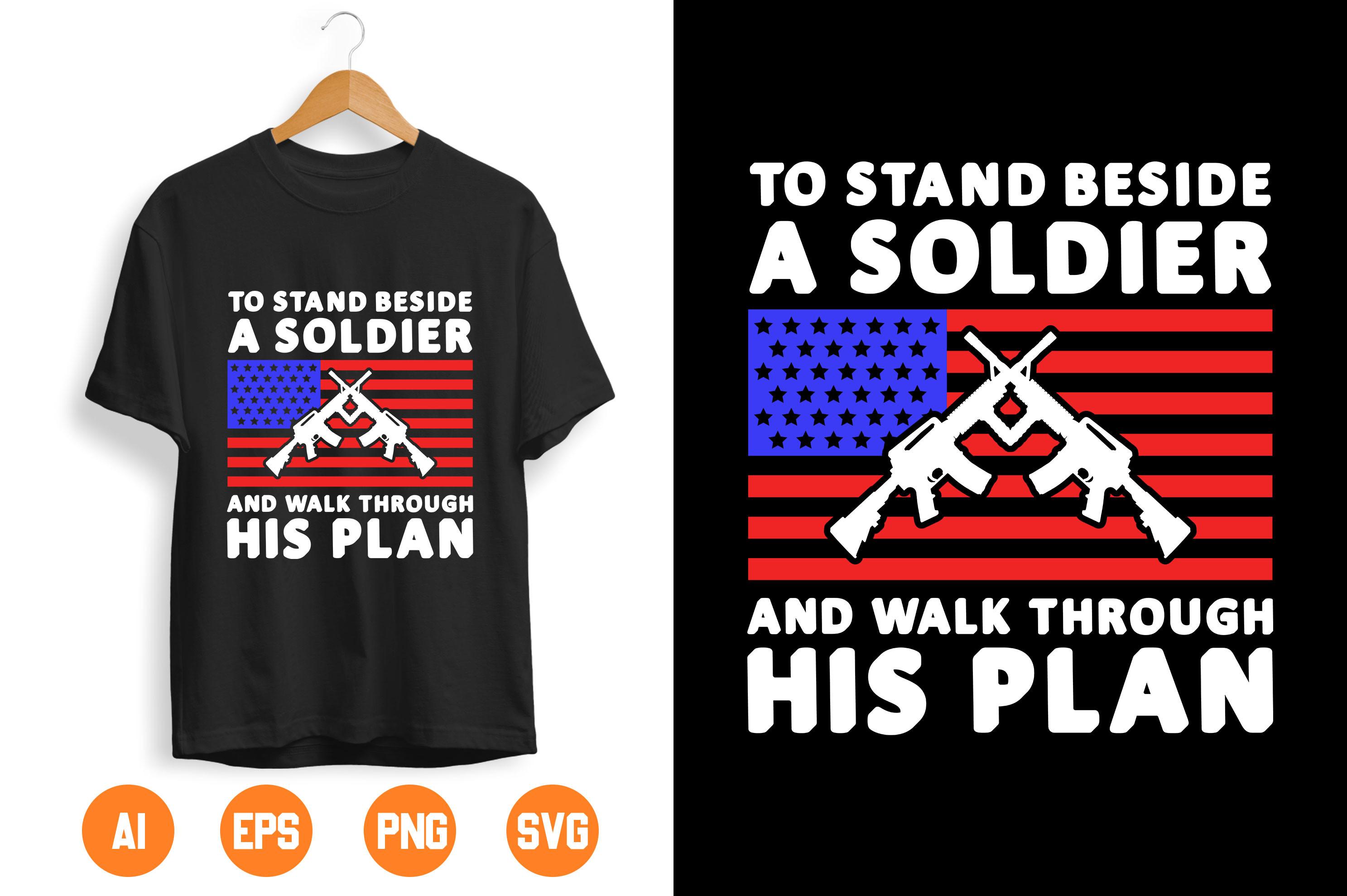 USA Army T-shirt Design 207