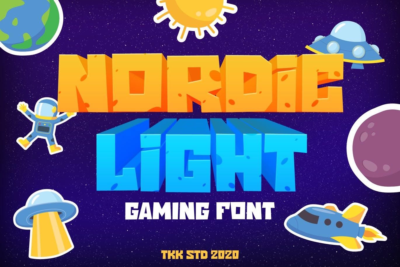 Nordic Light Font