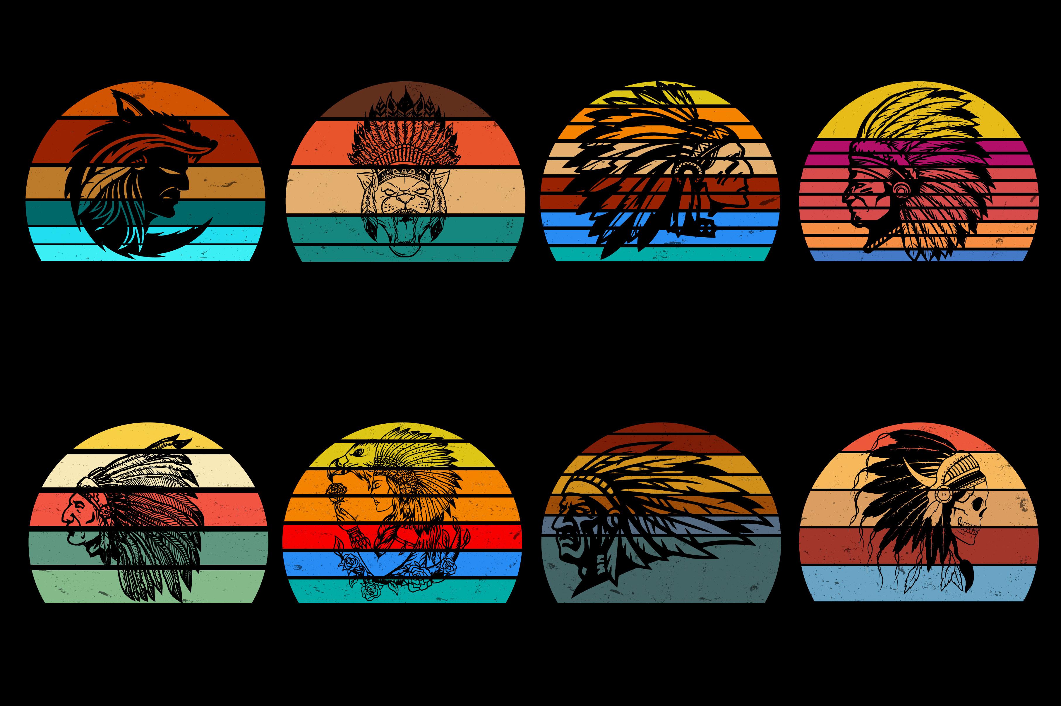 Native American T-Shirt Design Graphics