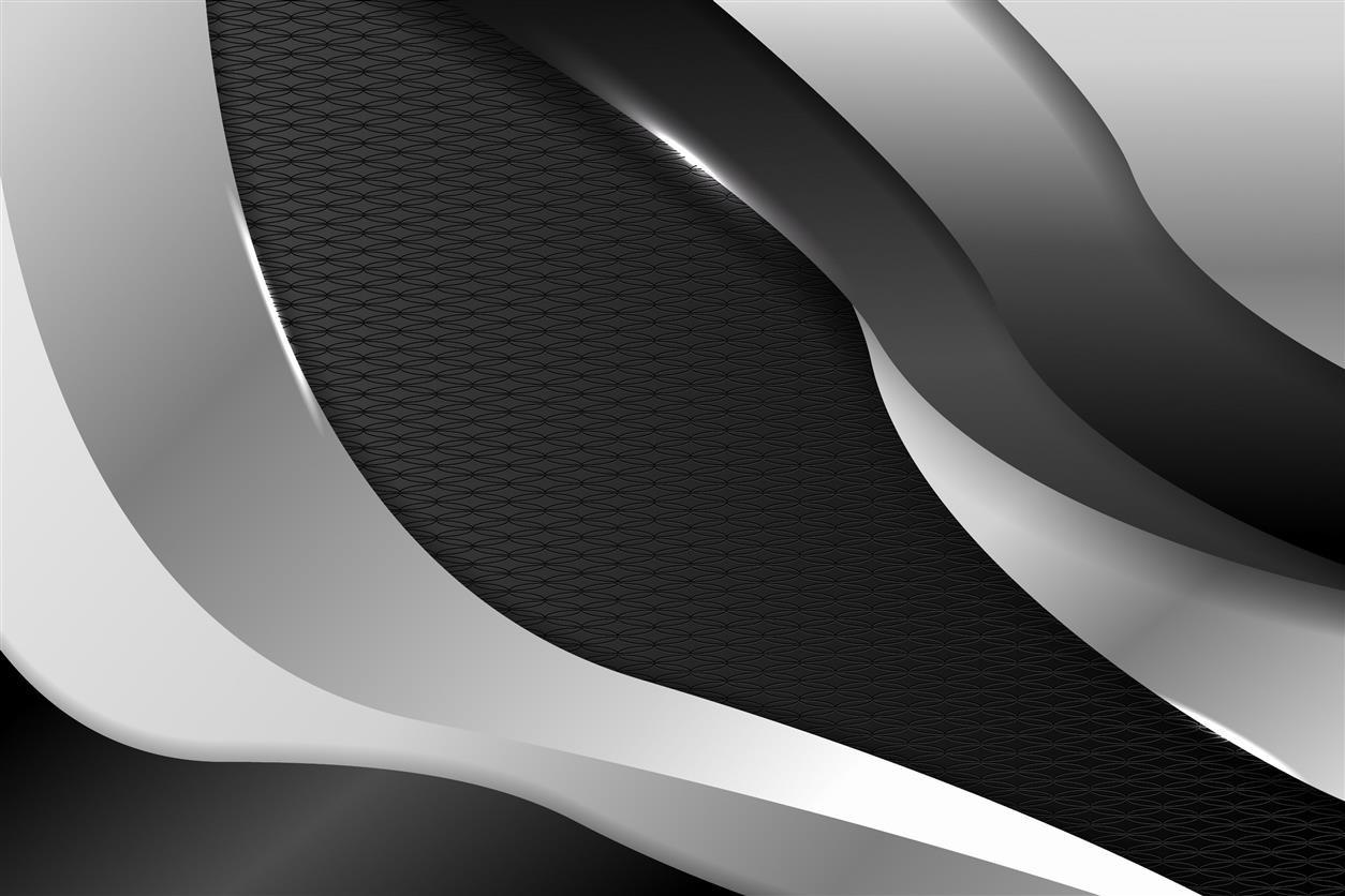 Abstract Fluid Background Black White