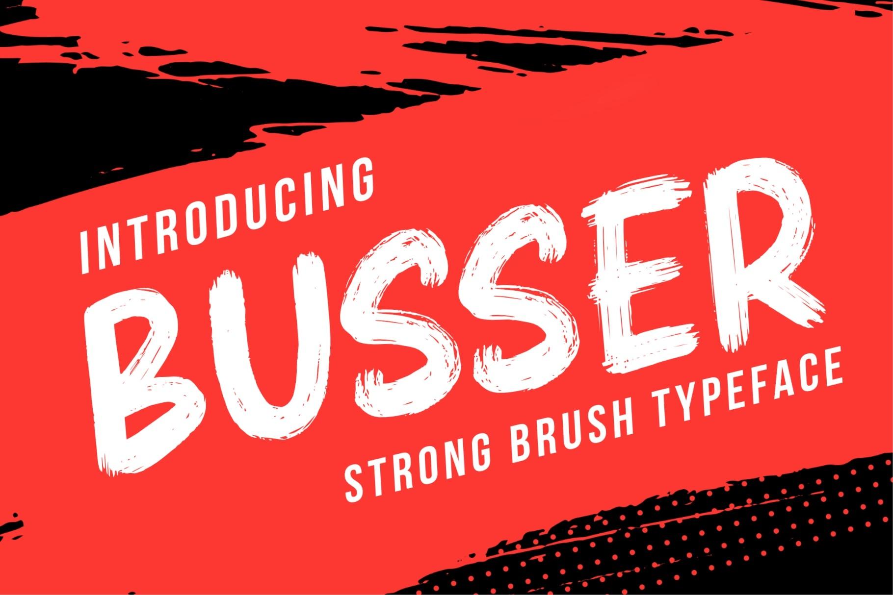 Busser Font