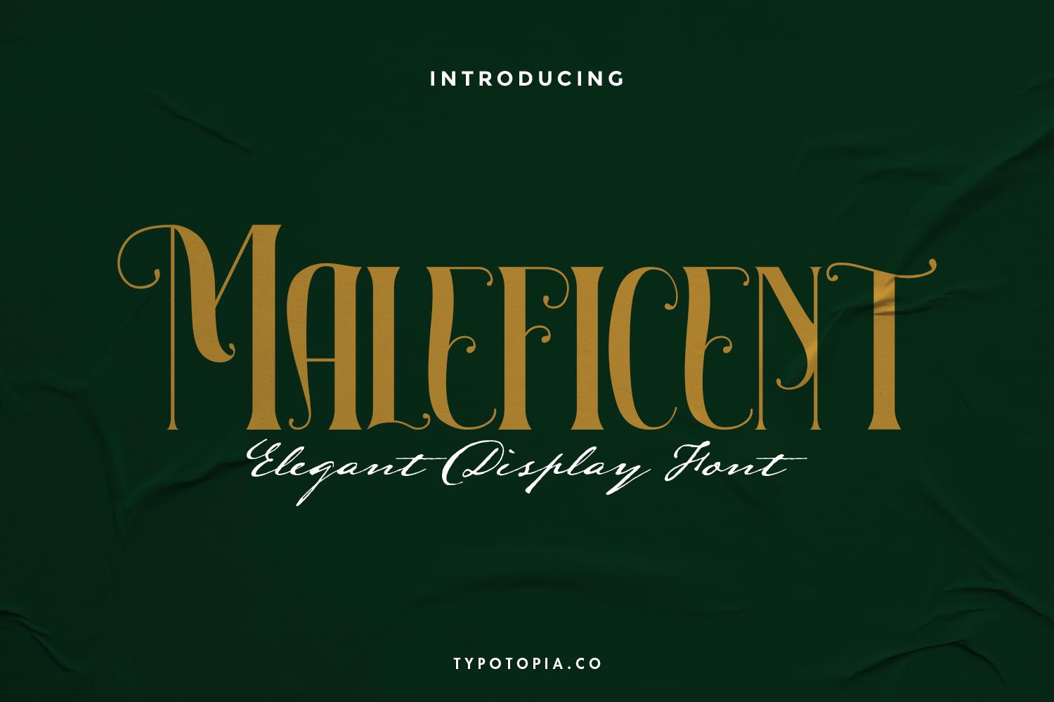 Maleficent Font